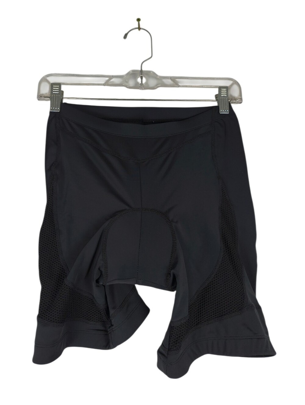 Beroy Cycling Shorts Women's L Black 3D Gel Padded Mesh Bike Stretch Compression